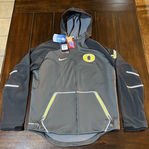 2015 NIKE THERMA-FIT OREGON DUCKS CHAMPIONSHIP DRIVE ULTIMATUM SPHERE HOODIE M